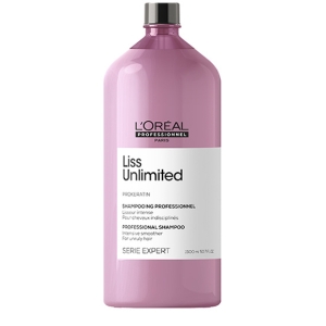 L'Oreal Expert Liss Unlimited Champú Anti-Frizz Cabello Liso 1500ml
