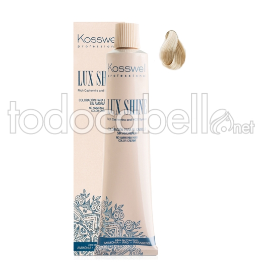 Kosswell Tinte Lux Shine Sin Amoniaco 10 Rubio Extraclaro 60ml