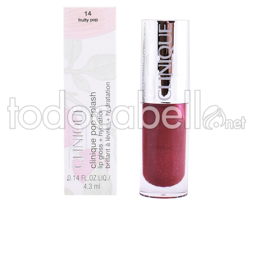Clinique Acqua Gloss Pop Splash Lip Gloss ref 14-fruity Pop 4,3 Ml