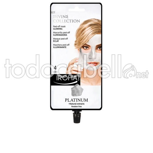 Iroha Platinum Peel-off Glowing Mask 4 Uses