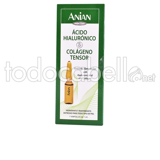 Anian Acido Hialuronico & Colageno 7 Ampollas x 1ml