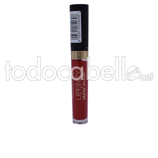 Max Factor Lipfinity Velvet Matte ref 025-red Luxury