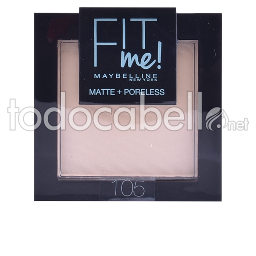Maybelline Fit Me Matte+poreless Powder ref 105-natural