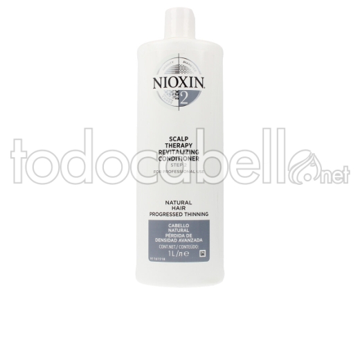 Nioxin System 2 Conditioner Scalp Revitaliser Fine Hair 1000 Ml