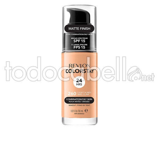 Revlon Colorstay Foundation Combination/oily Skin ref 260-light Honey