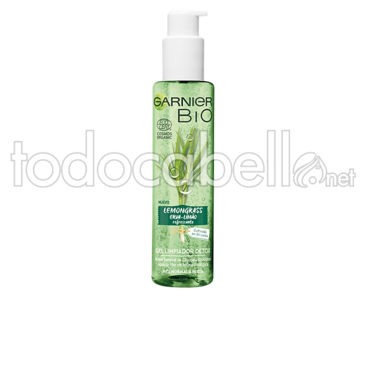 Garnier Bio Ecocert Gel Limpiador Aceite Citronela Lemongrass 150ml