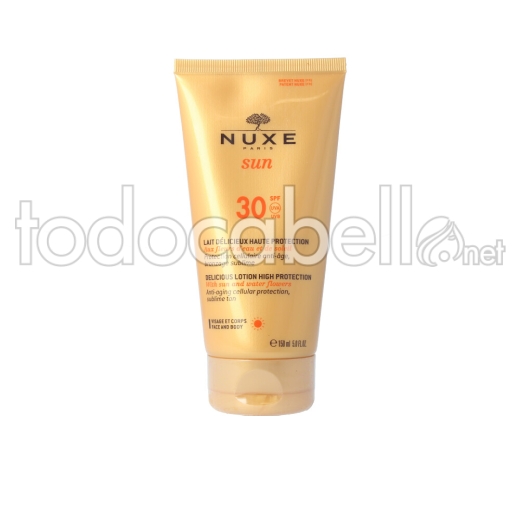 Nuxe Nuxe Sun Lait Délicieux Haute Protection Spf30 150ml