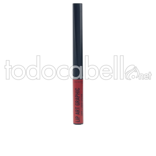 Rimmel London Lip Art Graphic Liner&liquid Lipstick ref 550-cuff Me