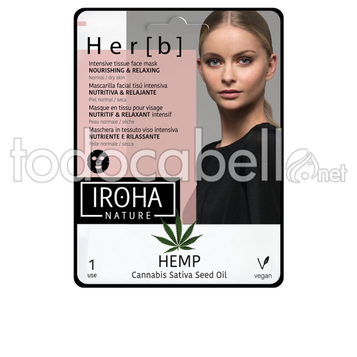 Iroha Cannabis Tissue Face Mask Nourishing & Relaxing