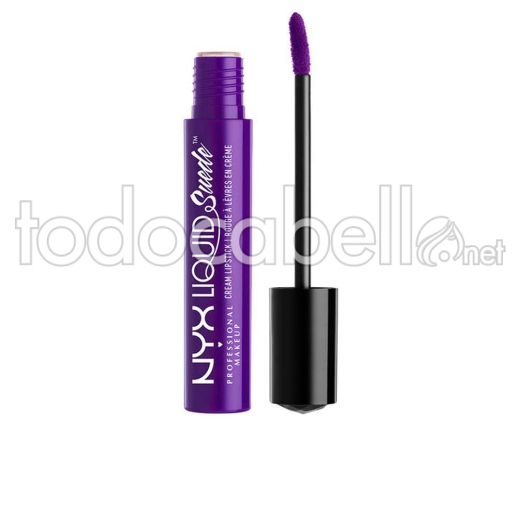 Nyx Liquid Suede Cream Lipstick ref amethyst 4 Ml