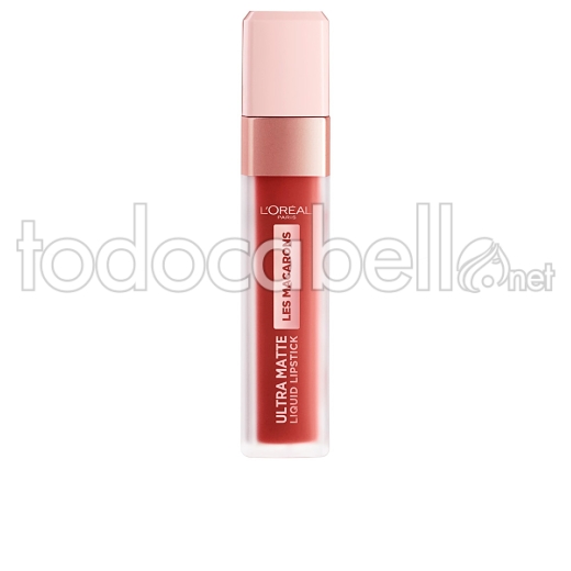 L'oréal Paris Les Macarons Ultra Matte Liquid Lipstick ref 834-infinite Spice
