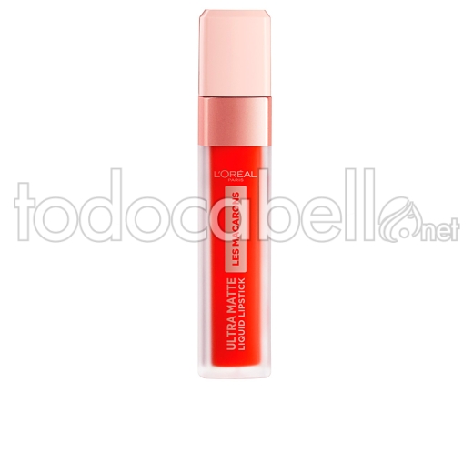L'oréal Paris Les Macarons Ultra Matte Liquid Lipstick ref 838-berry Cherie