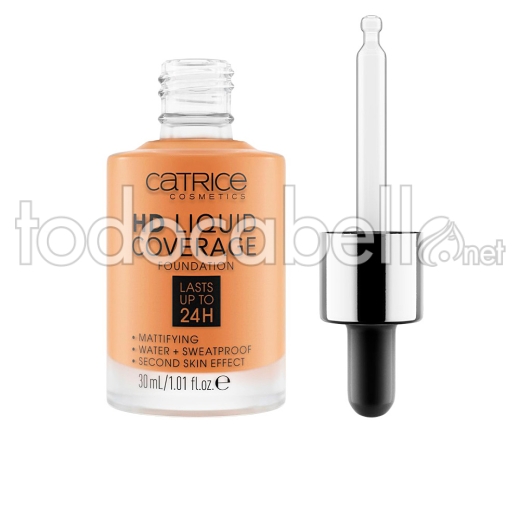 Catrice Hd Liquid Coverage Foundation Lasts Up To 24h ref 065-bronze Be