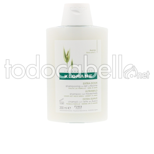Klorane Ultra-gentle Shampoo With Oat Milk 200 Ml