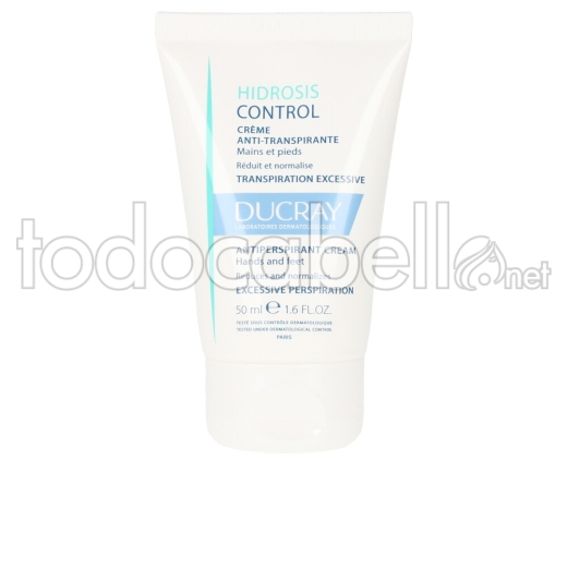 Ducray Hidrosis Control Antiperspirant Cream Hands&feet 50 Ml