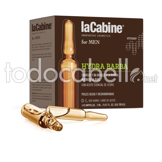 La Cabine La Cabine For Men Ampollas Hydra Barba 10 X 2ml