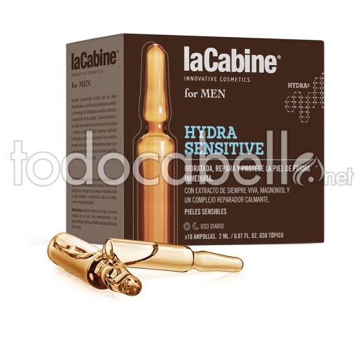La Cabine La Cabine For Men Ampollas Hydra Sensitive 10 X 2ml