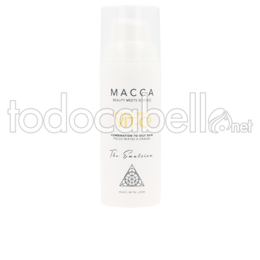 Macca Absolut Radiant Vit-c3 Emulsion Combination To Oily Skin 50ml