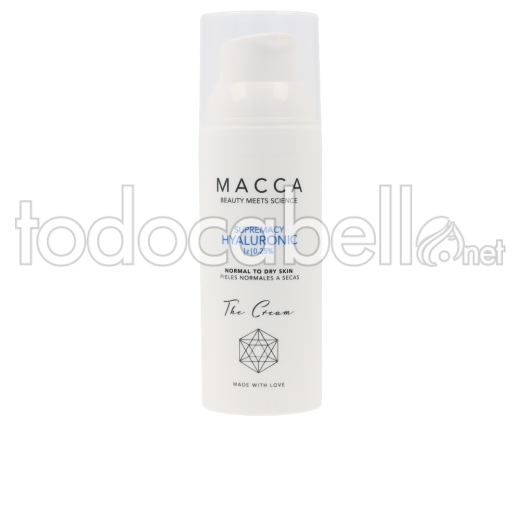 Macca Supremacy Hyaluronic Z 0,25% Cream Normal To Dry Skin 50ml