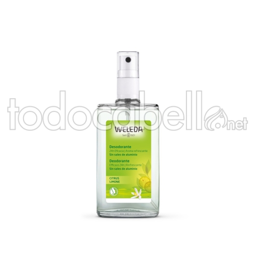 Weleda Citrus Desodorante 24h Eficacia Spray 100 Ml