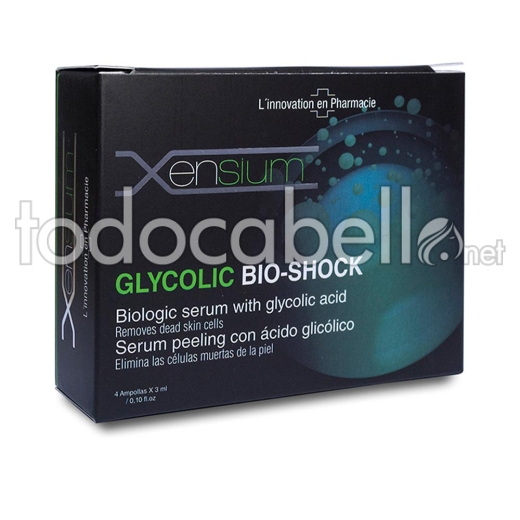 Xensium Bio-shock Glycolic 4 Ampollas X 3 Ml