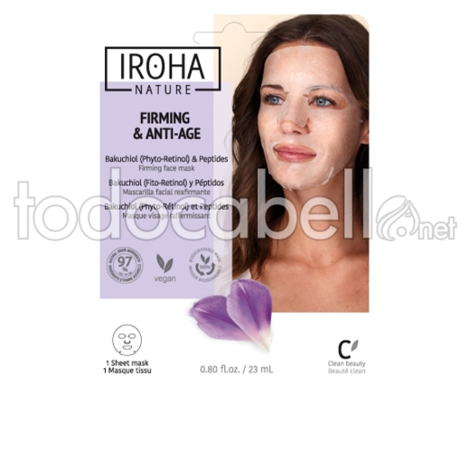Iroha Firming & Anti-age Backuchiol & Peptides Firming Face Mask 2