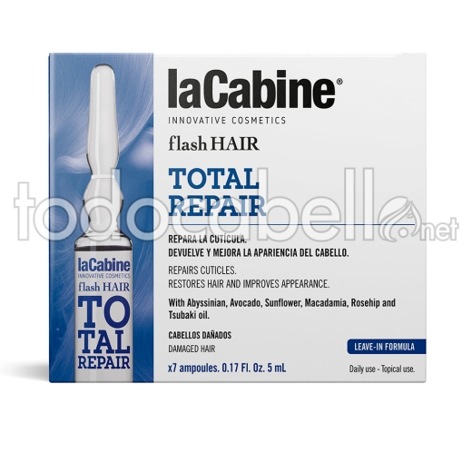 La Cabine Flash Hair Total Repair 7x5ml