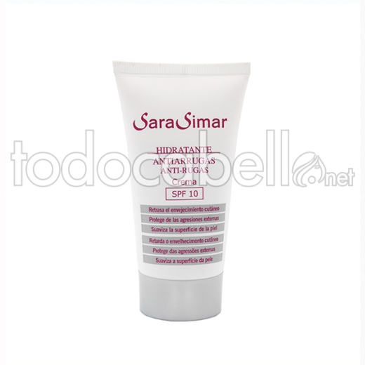 Sara Simar Crema Hidratante Antiarrugas Spf10 50ml