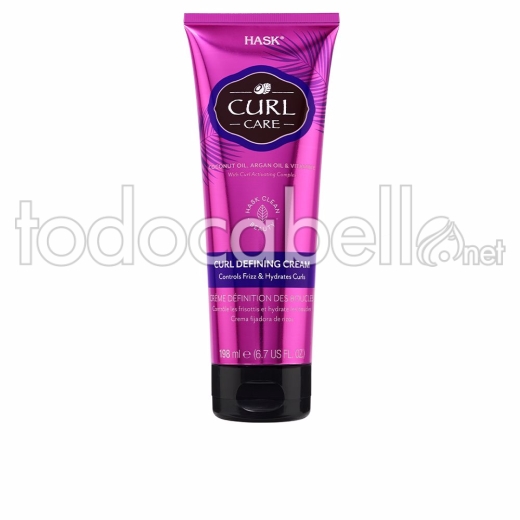 Hask Curl Care Curl Defining Cream 198 Ml