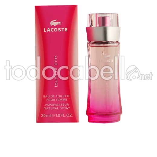 Lacoste Touch Of Pink Pour Femme Edt Vaporizador 30 Ml