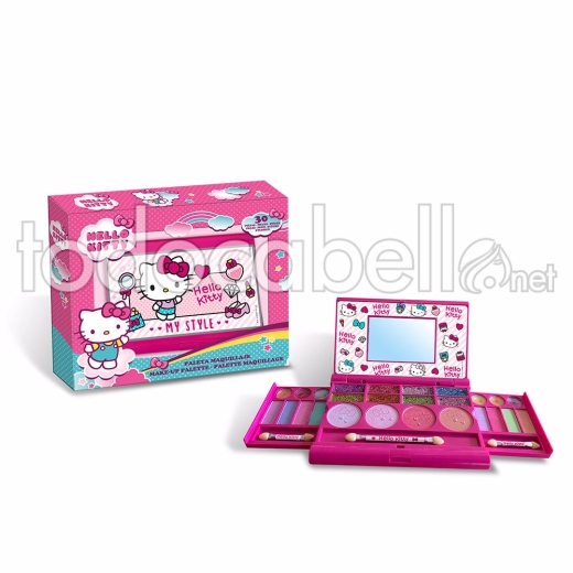 Hello Kitty Hello Kitty Plumier Alumino Maquillaje Lote 18 Pz