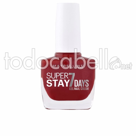 Maybelline Superstay Nail Gel Color ref 501-cherry Sin 10 Ml