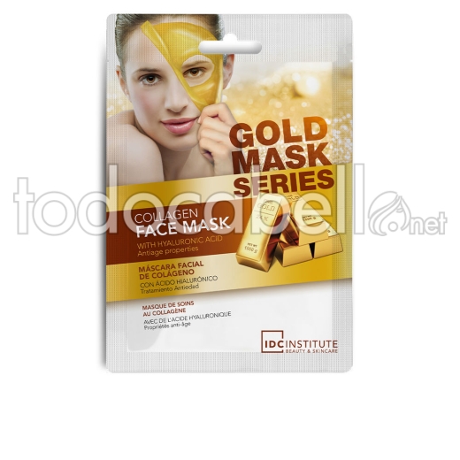 Idc Institute Gold Mask Series Collagen Face Mask Lote 12 Pz