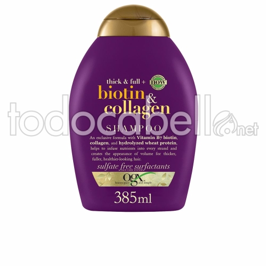 Ogx Biotin & Collagen Hair Shampoo 385 Ml