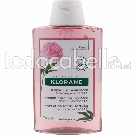 Klorane Soothing&anti-irritating Shampoo With Peony 200 Ml