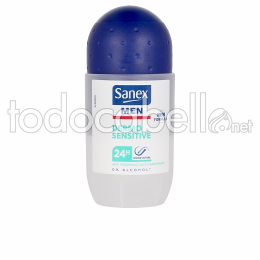 Sanex Men Dermo Sensitive 0% Alcohol Deo Roll-on 50 Ml