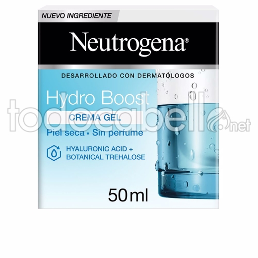 Neutrogena Hydro Boost Gel Crema Facial Piel Seca-sin Perfume 50 Ml
