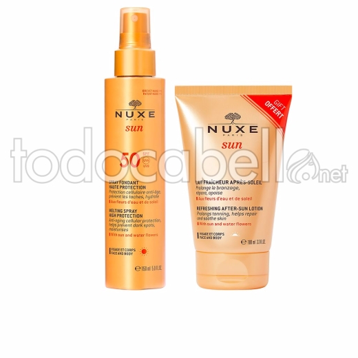 Nuxe Nuxe Sun Spray Fondant Haute Protection Sp50 Lote 2 Pz