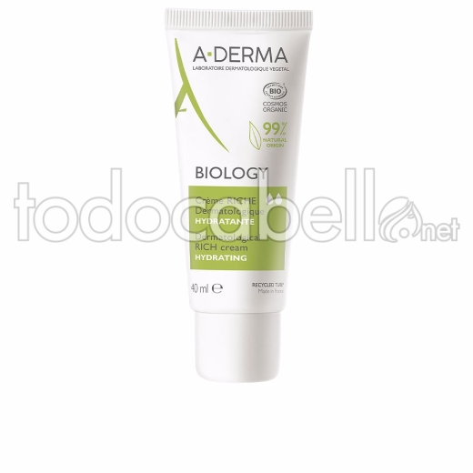 A-derma Biology Crema Hidratante Rica 40 Ml