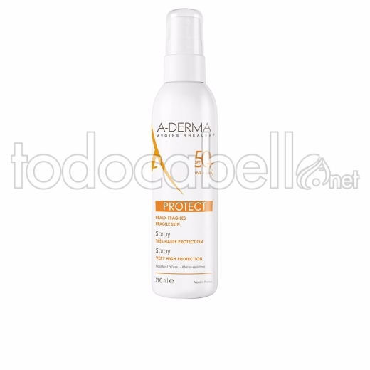 A-derma Protect Spray Solar Spf50+ 200 Ml