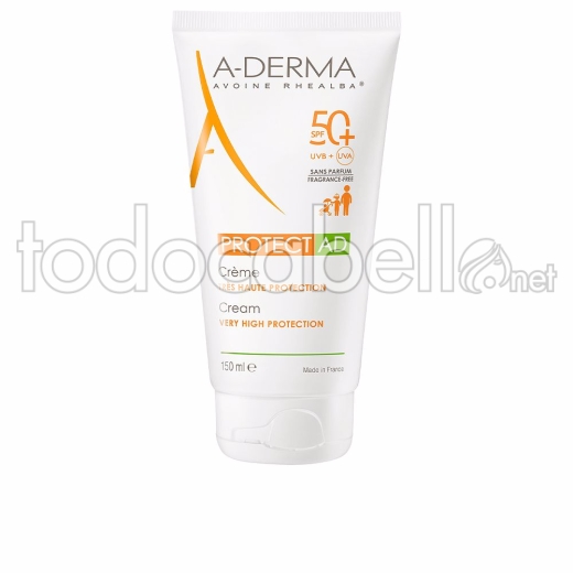 A-derma Protect Ad Crema Solar Protectora Spf50+ 150 Ml