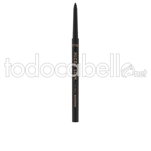 Catrice Micro Slim Eye Pencil Waterproof ref 010-black Perfection 0,05