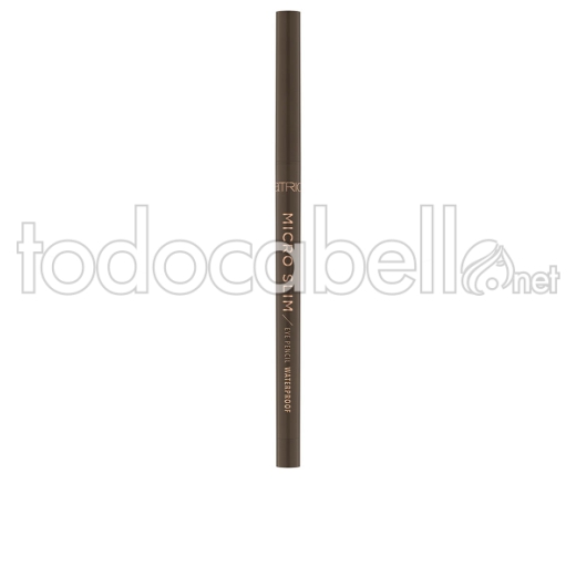 Catrice Micro Slim Eye Pencil Waterproof ref 030-brown Precision 0,05 G