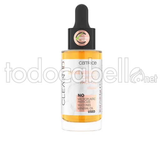 Catrice Clean Id Shine Bright Carrot Face Oil 30 Ml