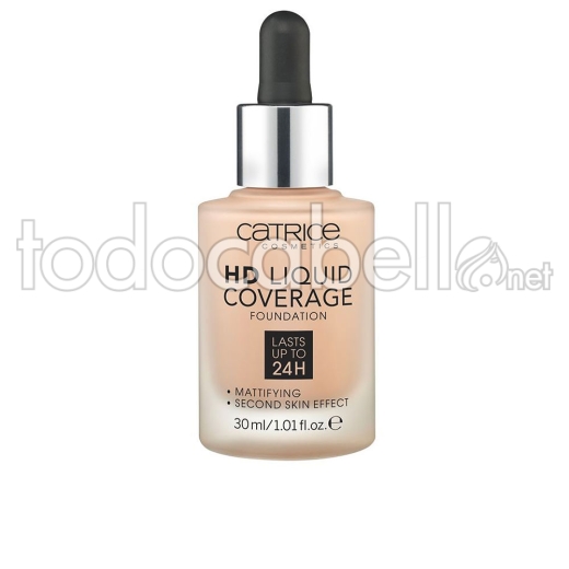Catrice Hd Liquid Coverage Foundation Lasts Up To 24h ref 020-rose Beig