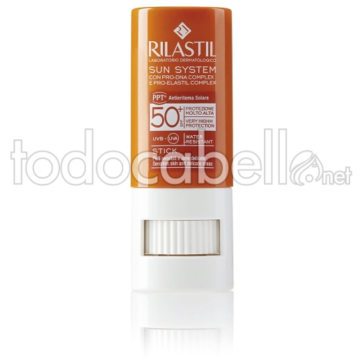 Rilastil Sun System Spf50+ Stick Transparente 8,5 Gr
