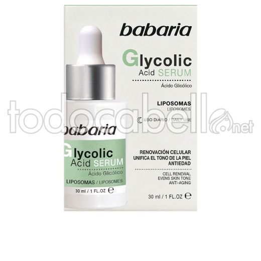 Babaria Glycolic Acid Serum Renovación Celular 30ml