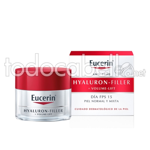 Eucerin Hyaluron Filler + Volume-lift Crema Día Piel Normal Mixta 50ml
