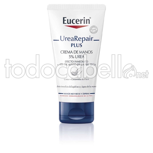 Eucerin Urearepair Plus Crema De Manos 5% Urea 75ml