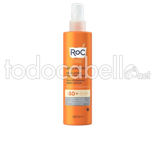 Roc Protección Solar Spray Alta Tolerancia Spf50 200 Ml
